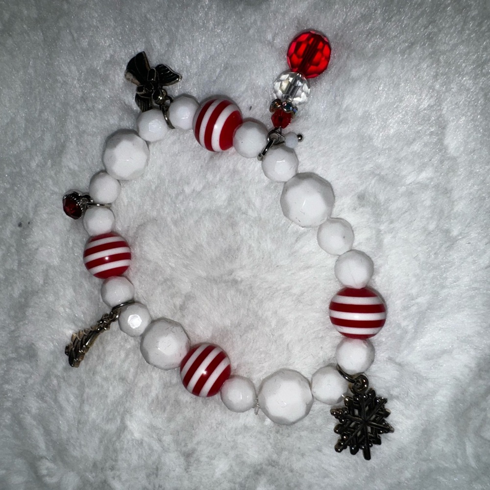 Christmas charm bracelet